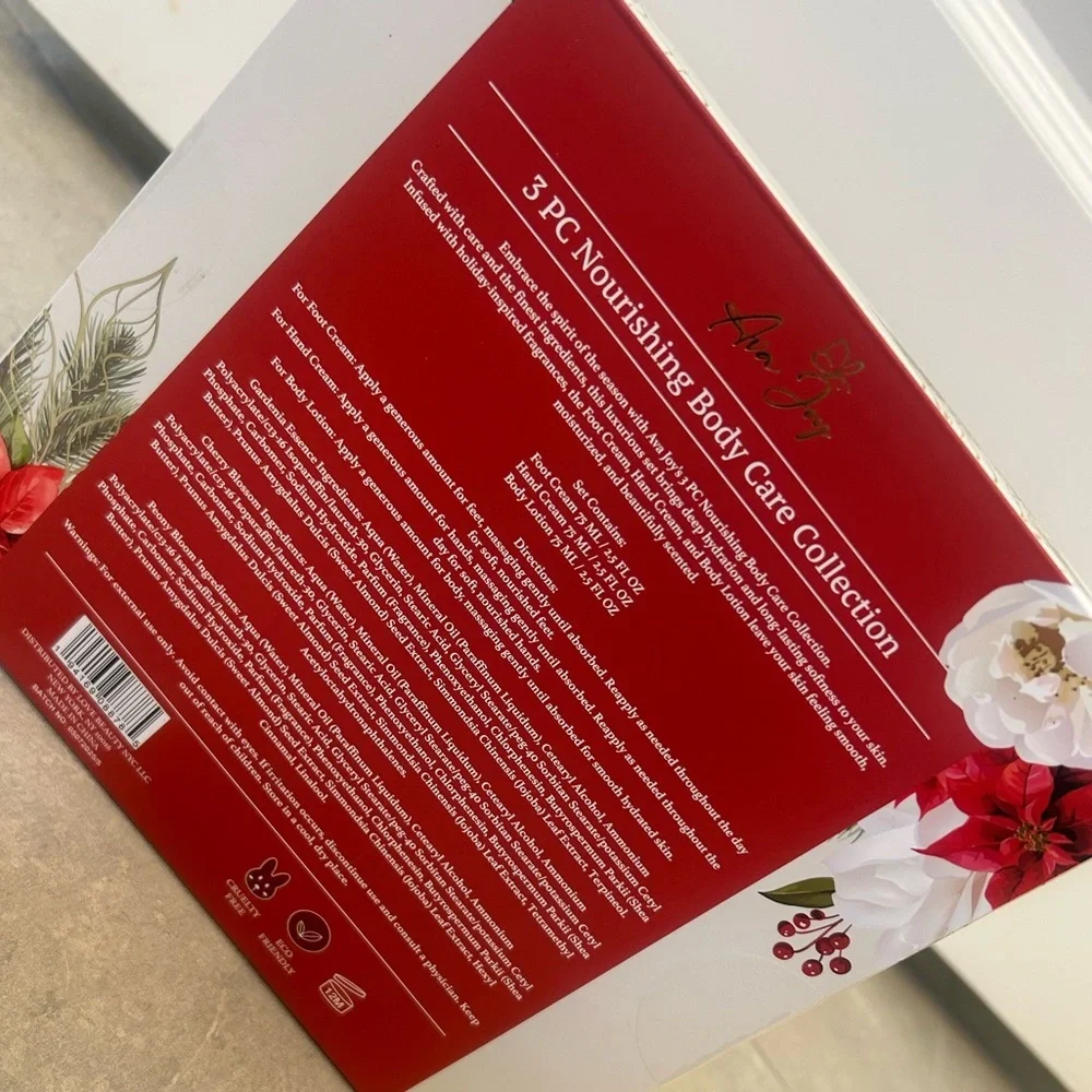NEW Ava Joy 3-Piece Nourishing Body Care Collection